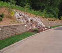 Concrete Block Retaining Walls