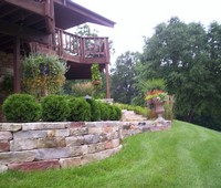 Natural Stone Retaining Walls