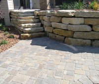 Natural Stone Retaining Walls