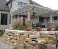 Natural Stone Retaining Walls