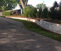 Natural Stone Retaining Walls