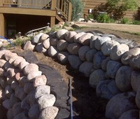 Natural Stone Retaining Walls