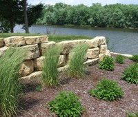 Natural Stone Retaining Walls