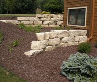 Natural Stone Retaining Walls