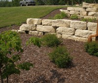 Natural Stone Retaining Walls