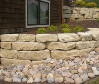 Natural Stone Retaining Walls