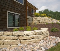 Natural Stone Retaining Walls