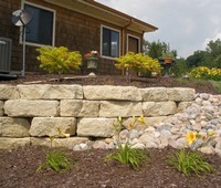 Natural Stone Retaining Walls