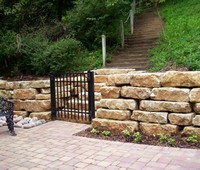 Natural Stone Retaining Walls