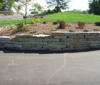 Natural Stone Retaining Walls