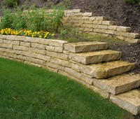 Natural Stone Retaining Walls