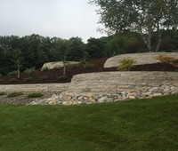 Natural Stone Retaining Walls