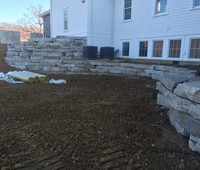 Natural Stone Retaining Walls