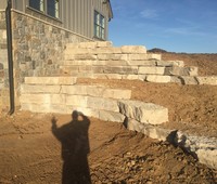 Natural Stone Retaining Walls