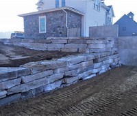 Natural Stone Retaining Walls