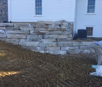 Natural Stone Retaining Walls