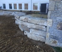 Natural Stone Retaining Walls