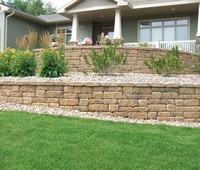 Concrete Block Retaining Walls