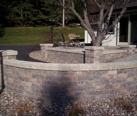 Concrete Block Retaining Walls