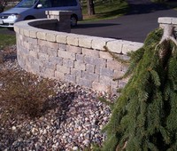 Concrete Block Retaining Walls