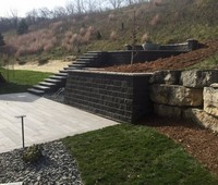 Concrete Block Retaining Walls