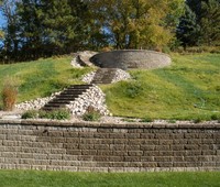 Concrete Block Retaining Walls