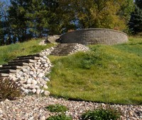 Concrete Block Retaining Walls