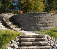 Concrete Block Retaining Walls