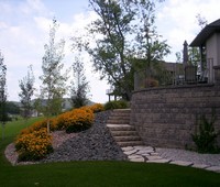 Concrete Block Retaining Walls