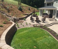 Concrete Block Retaining Walls