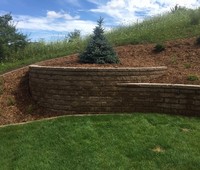 Concrete Block Retaining Walls