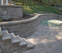 Concrete Block Retaining Walls