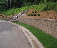 Concrete Block Retaining Walls